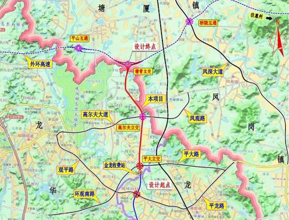 中国建筑中标深圳清平高速北段工程