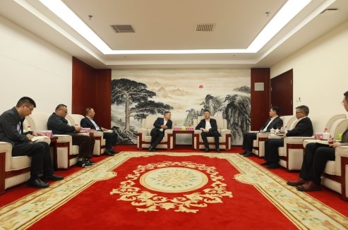 范开平到大唐海投公司座谈交流