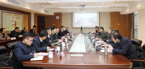 中煤矿建集团与中石化项目管理公司举行工作会谈
