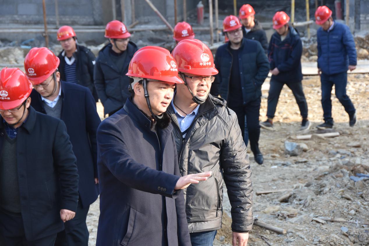中铁四局市政公司总经理王希勇到景德镇区域项目检查指导工作