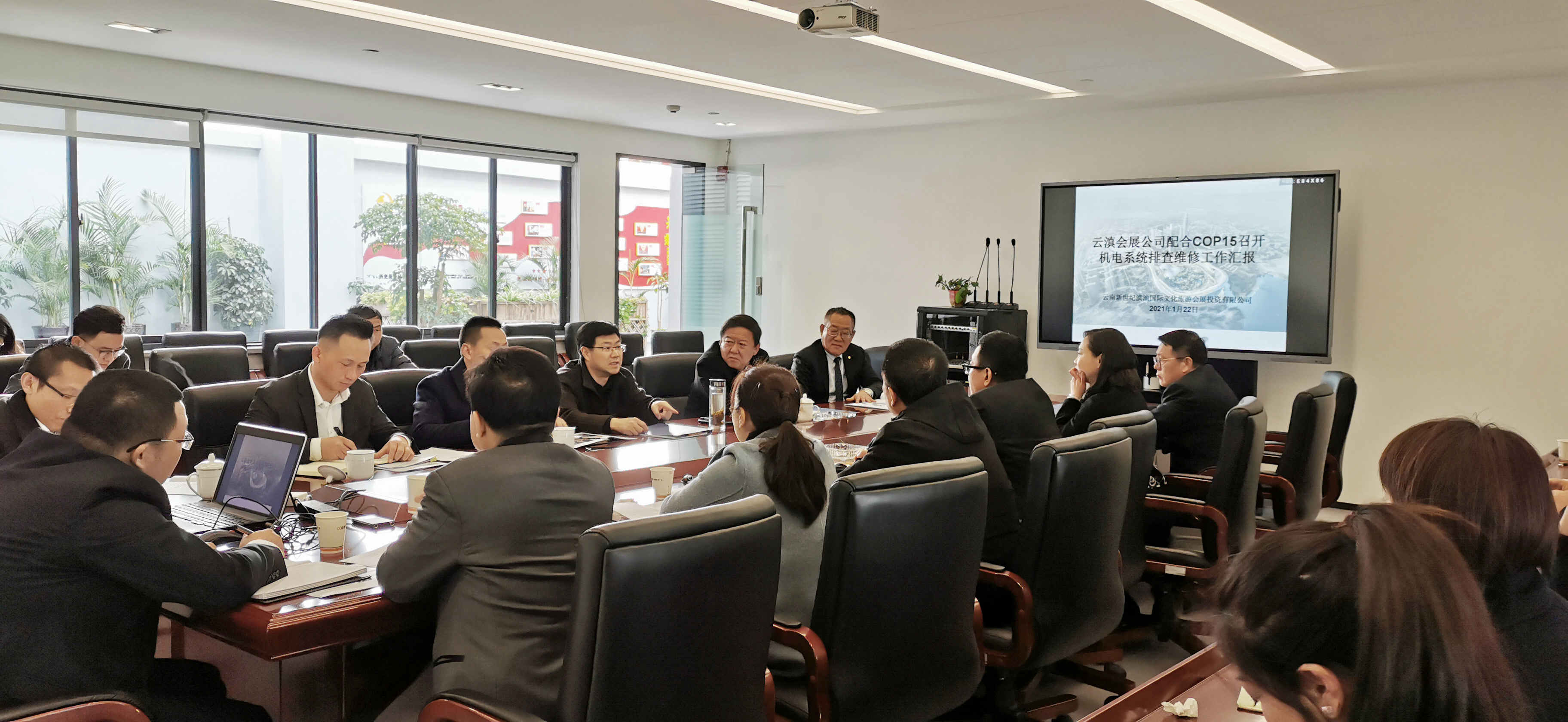 李家龙带队赴昆明滇池国际会展中心开展安全专项检查