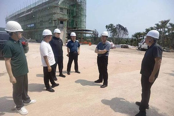 邓百印到海南片区项目检查指导工作