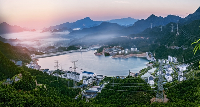 登源河上造“明珠”