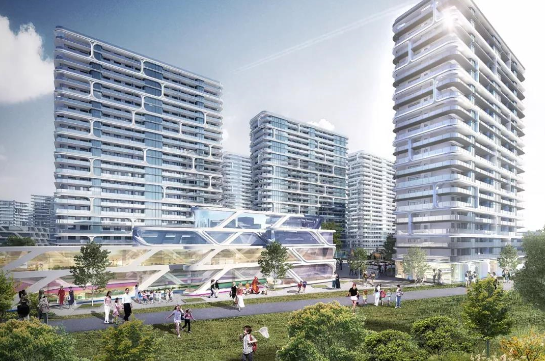 中建二局中标杭州云帆未来社区项目