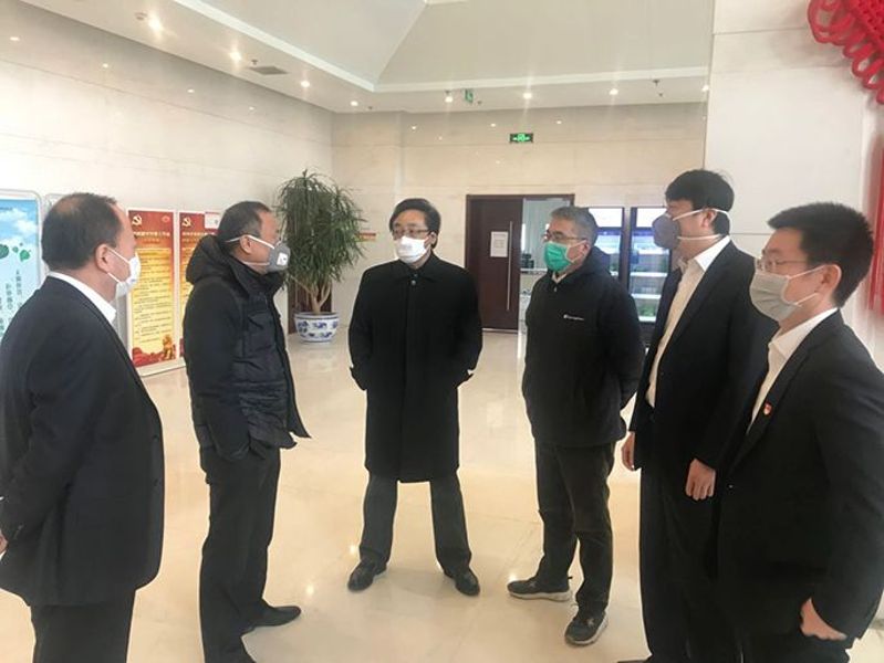 张孟星一行赴在京6家子企业指导科学防控和有序复工工作