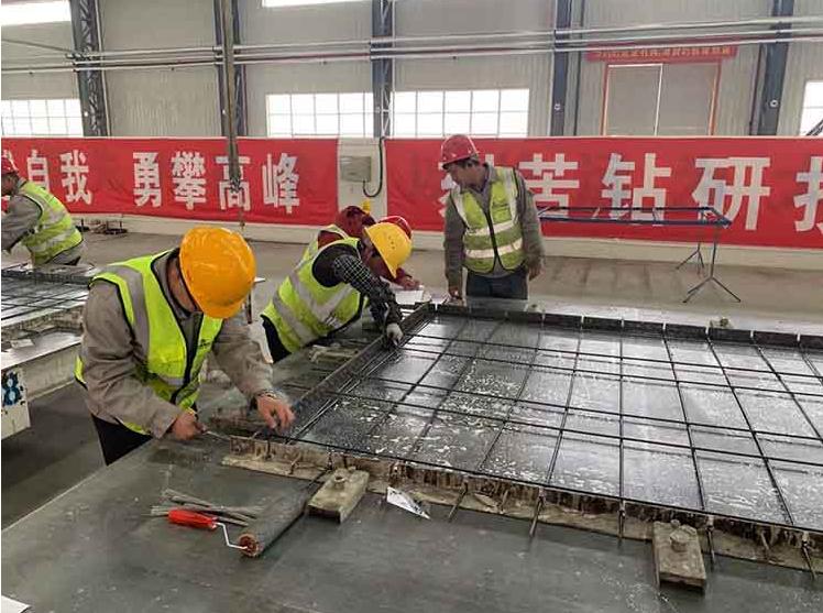 三东筑工举行生产质量技能大赛