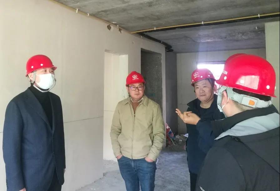 北京公司总经理、党委副书记刘洪河到南通项目检查指导工作