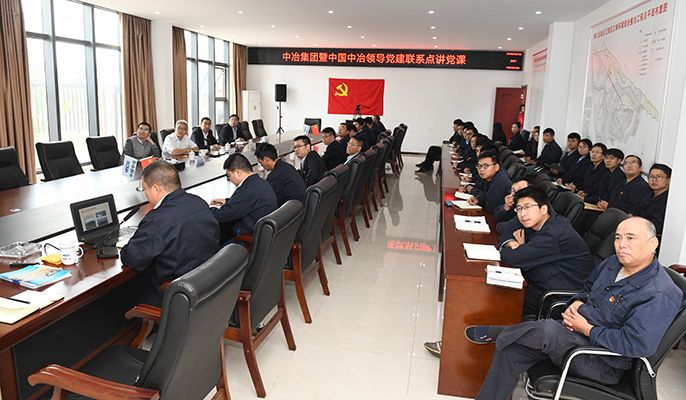 张晔到鄂州樊口项目党支部讲授专题党课并调研公司海外业务