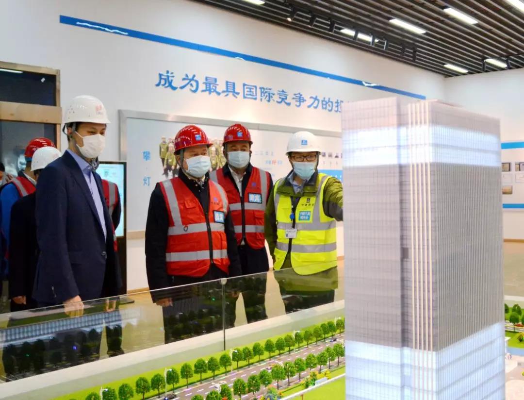 中建集团党组疫情防控和复工复产调研检查组赴大连开展工作