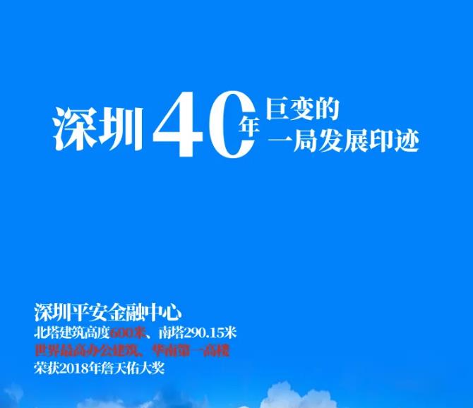一图建证：深圳40年巨变的一局发展印迹
