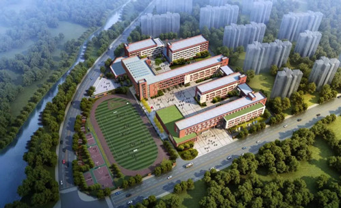 我局承建的合肥一六八新桥学校正式投入使用