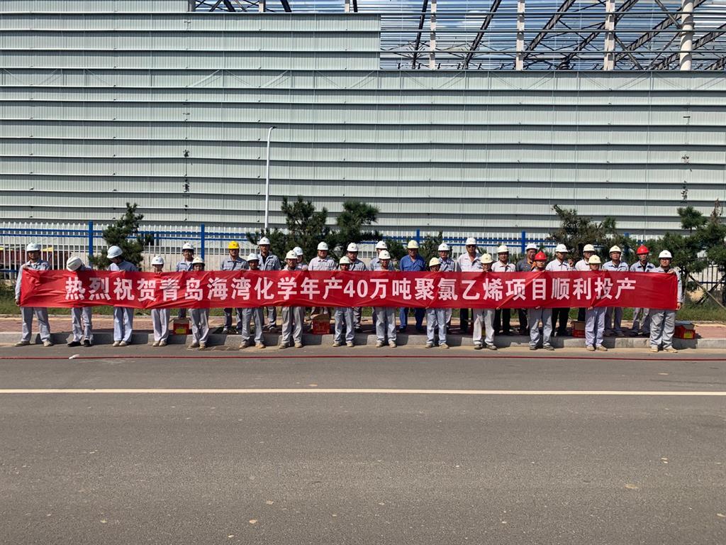 海湾化学40万吨/年聚氯乙烯项目正式投产