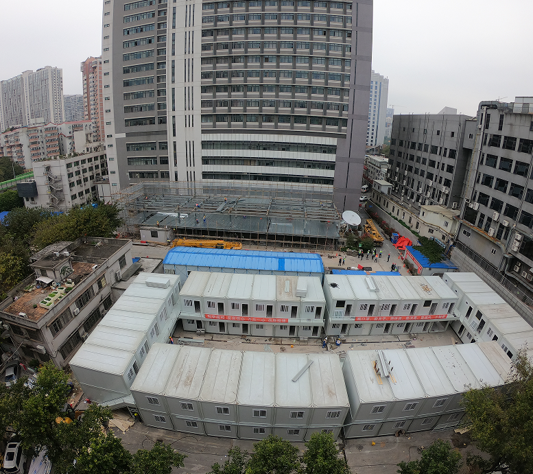 广东省第二人民医院新冠肺炎医务人员医学观察区工程建设完工