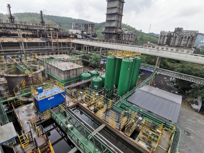 中冶焦耐西昌盘江焦化酚氰废水提标改造BOT项目正式进入运营期