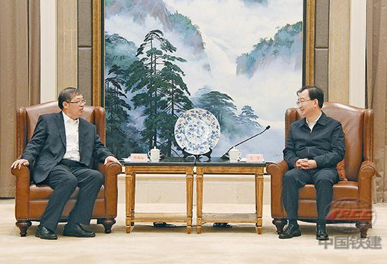 庄尚标会见福建省委副书记、省长王宁并开展系列商务活动