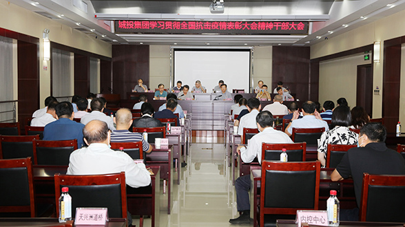 集团公司学习贯彻全国抗疫表彰大会精神