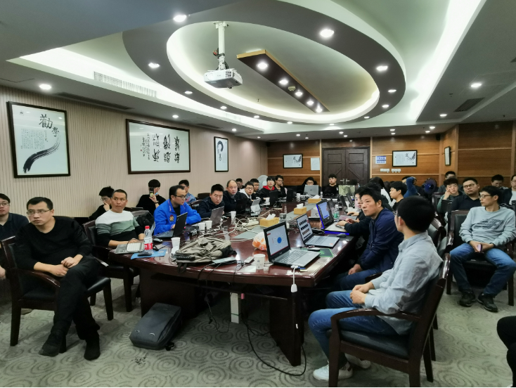 公司举办安装算量及计价实操的培训