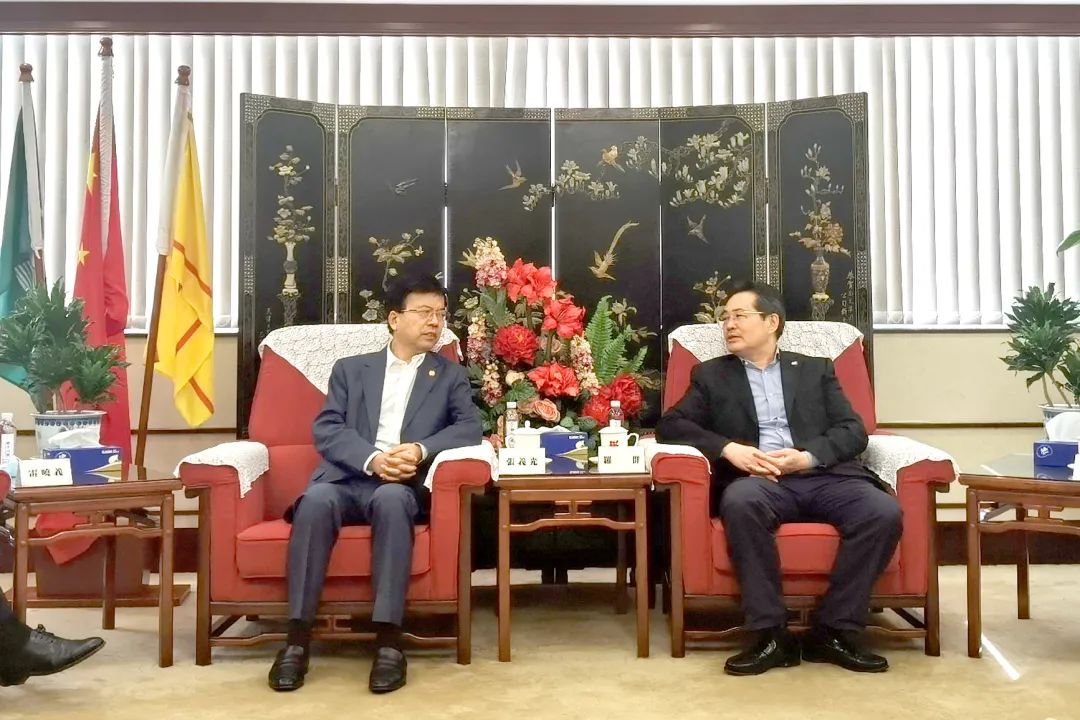 张义光率队拜访大湾区企业（七） 陕建集团与南光集团共谋合作