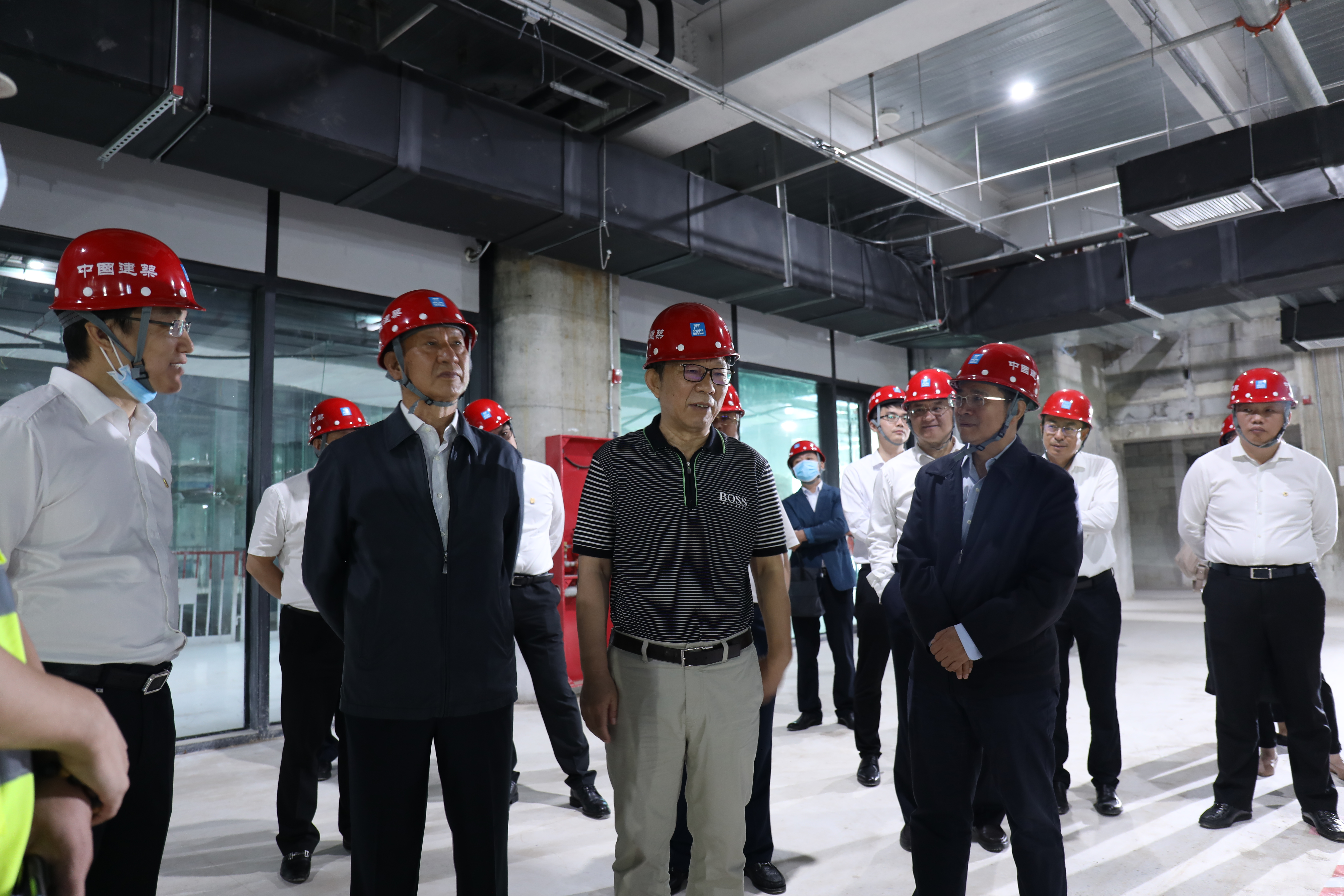 中国建筑独立董事调研在京部分重点项目