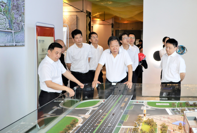 徐立一行到福建平潭太谷项目指导工作