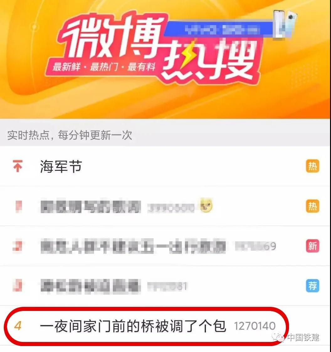 “一夜间”1.8亿，趁你睡觉时中国铁建冲上热搜