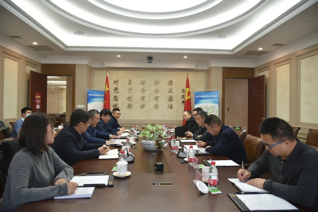 潘必义拜访重庆市城市建设投资（集团）有限公司党委书记、董事长李明