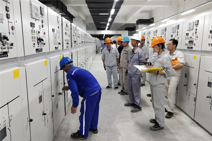 华陆科技宁波东华能源PDH装置35KV变电所一次受电成功