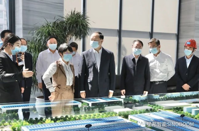 长沙市长郑建新莅临星邦智能调研指导产业发展