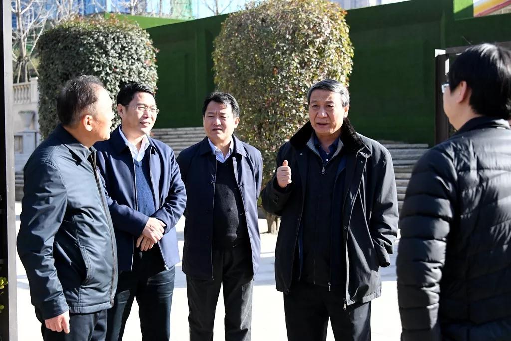 刘汝臣到西安中国铁建国际城项目调研