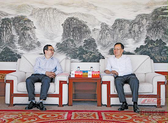汪建平会见中国驻特立尼达和多巴哥大使方遒