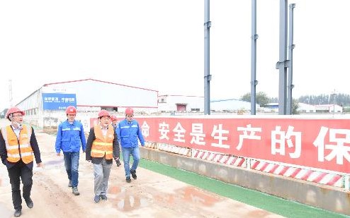 刘方在河北邱县项目检查指导工作