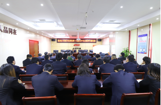 李茂松到房地产公司讲授党的十九届五中全会精神专题党课