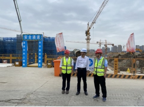 居治安到福州地铁四号线项目检查指导