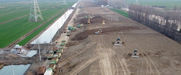 淮河干流正阳关至峡山口段行洪区工程:全力促生产保进度