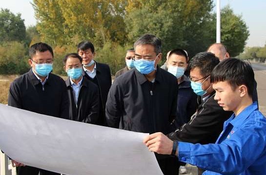 通州区区委书记曾赞荣到通州项目指导工作