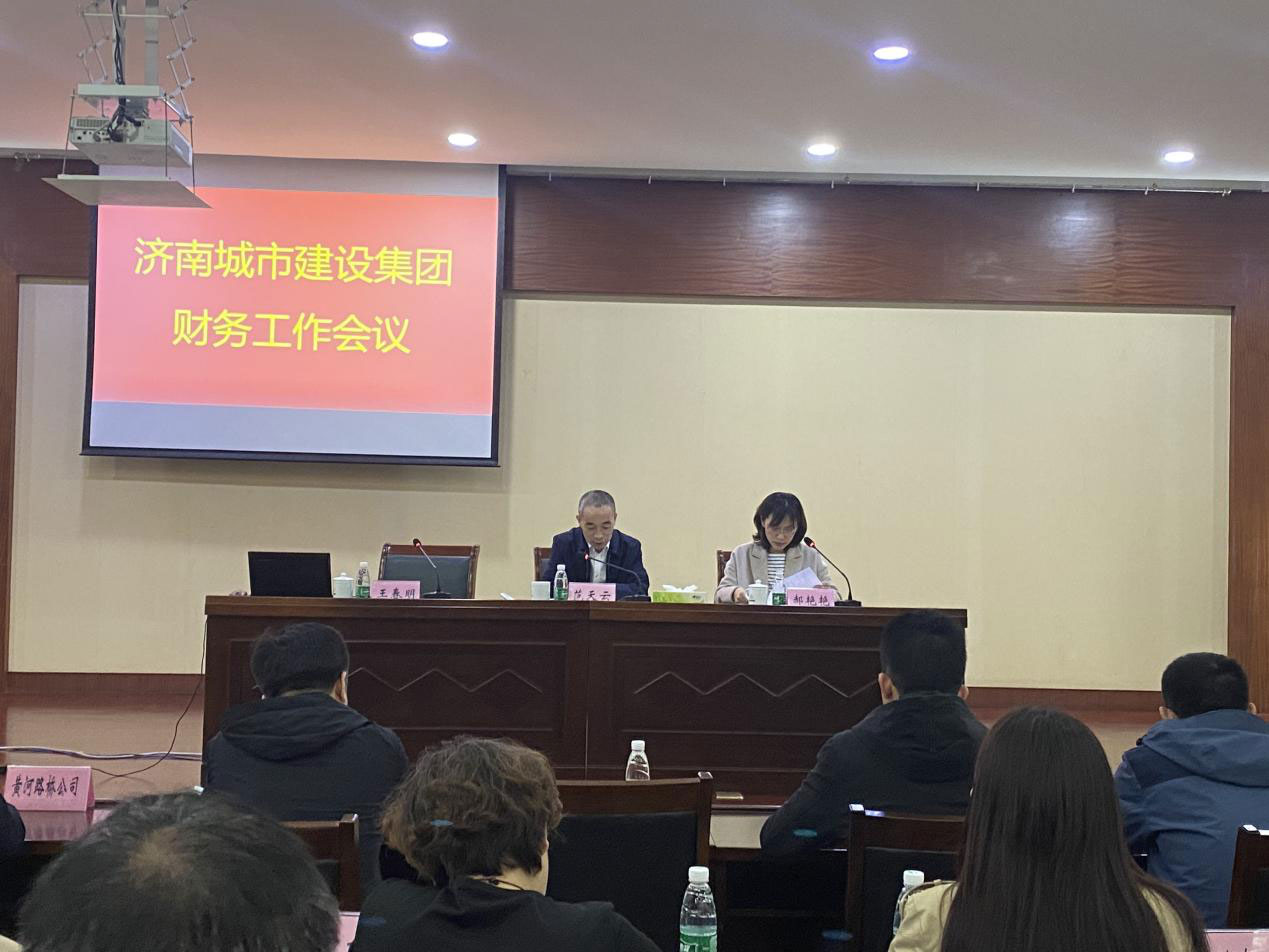 集团财务管理部组织召开财务工作会暨业务培训会