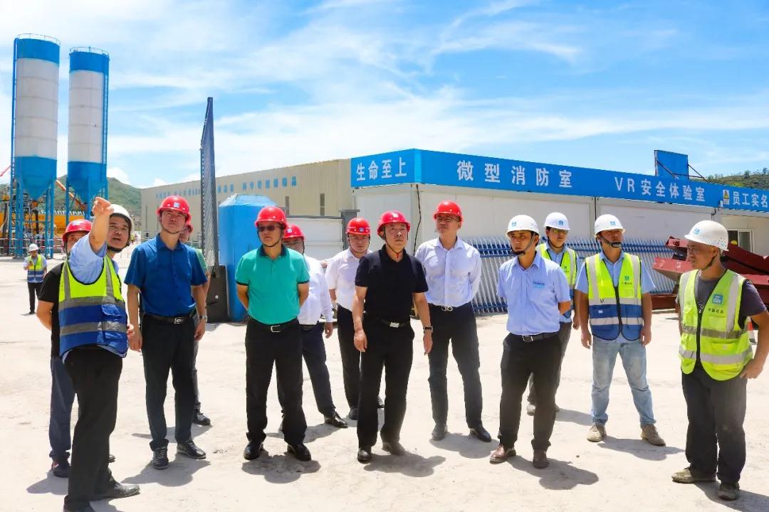 程贵堂赴中建南方深汕项目调研