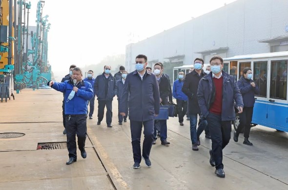 共商合作！中国铁建大桥局到访山河智能