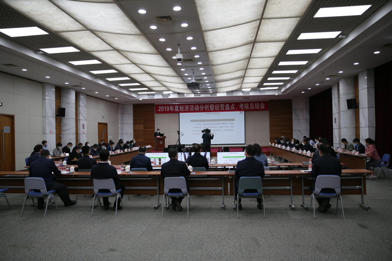 集团召开2019年度经济活动分析暨经营盘点考核分析总结会