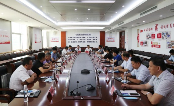喜迎二十大·欢庆七一丨市装备制造业协会走进飞龙集团开展主题党日活动