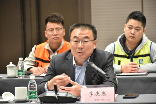 中国海员建设工会主席李庆忠一行赴西安国际会展中心二期展览中心项目调研