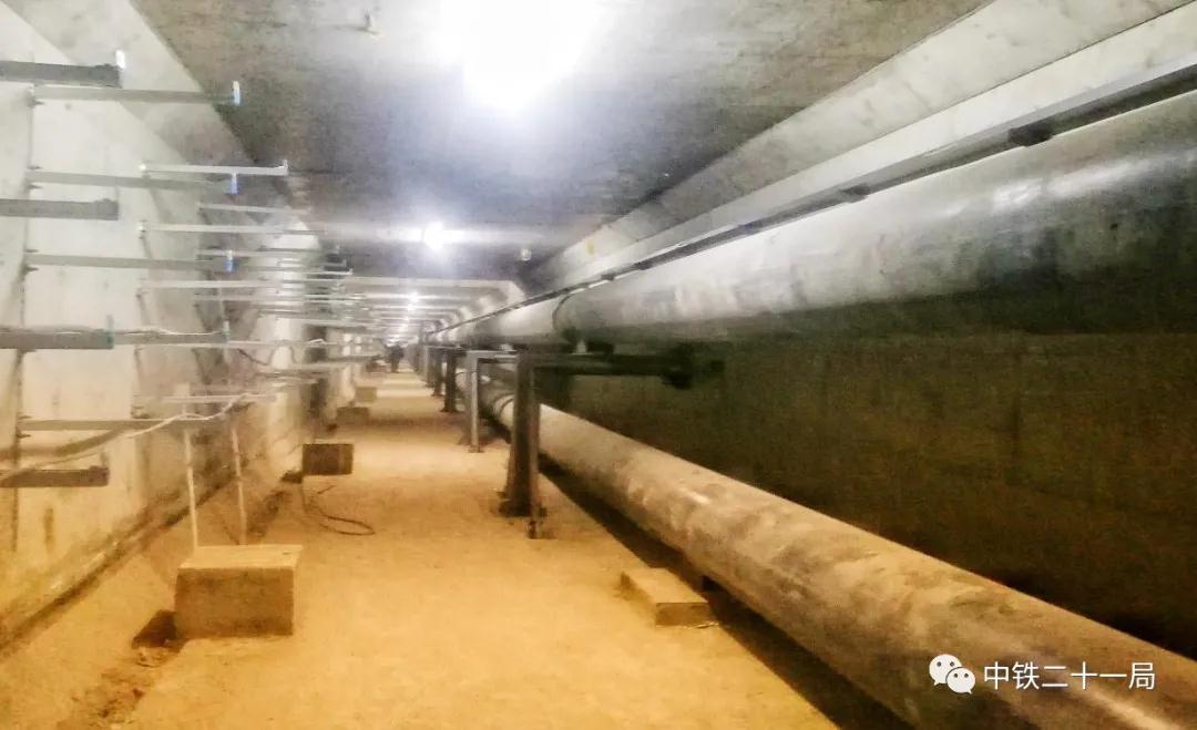 中铁二十一局向地下要“空间”