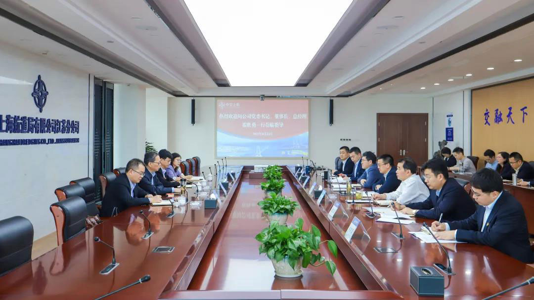 霍胜勇到江苏交建公司开展工作调研