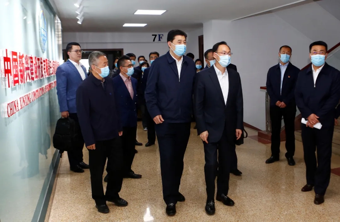 通用技术集团董事长于旭波对新兴建设“十四五”规划进行专题调研