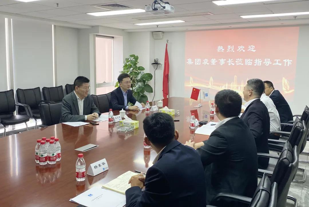 袁文清赴总承包公司华南分公司调研指导