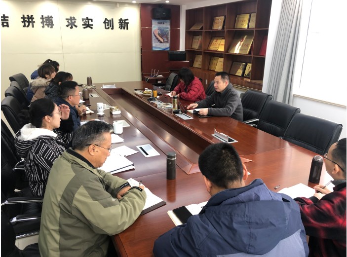  安徽安装公司党委书记、董事长胡六中深入蚌埠分公司各在建项目调研指导工作