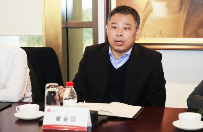 上海市金山区副区长翟金国一行调研宏信建发