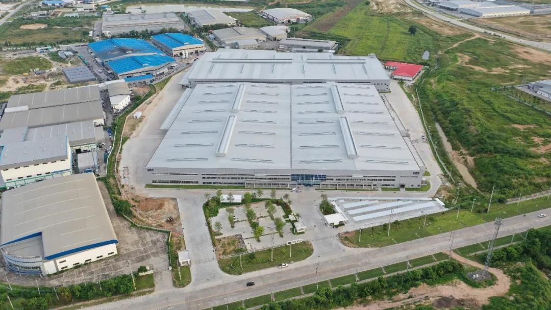 中国驻泰国大使馆杨欣代办一行莅临奥创空调项目指导工作