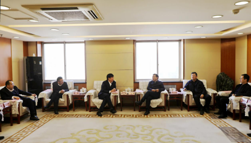 徐永锋赴甘肃进行商务会谈