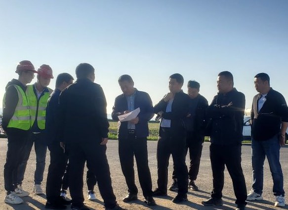 阿勒泰市常务副市长盖利伟到阿勒泰地区特色优势农产品加工冷链物流体系建设项目调研